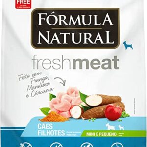 Ração Fórmula Natural FreshMeat para Cães Filhotes de Pequeno Porte Sabor Frango 1kg