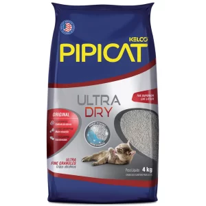 Areia Pipicat Ultra Dry para Gatos 4kg
