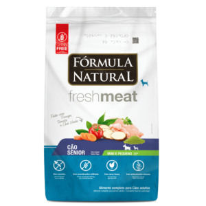 Ração Fórmula Natural FreshMeat para Cães Sênior de Pequeno Porte Sabor Frango 1kg