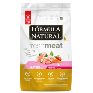 Ração Fórmula Natural FreshMeat para Gatos Filhotes Sabor Frango 1kg