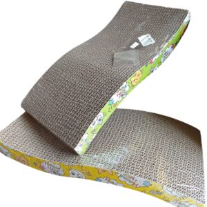 Arranhador Onda de Papelão com Catnip