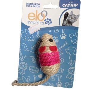 Ratinho de Sisal com Catnip