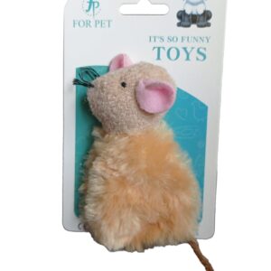 Ratinho de Pelúcia com compartimento para Catnip