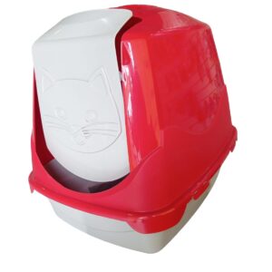 Banheiro para Gatos Pet Injet Vermelho